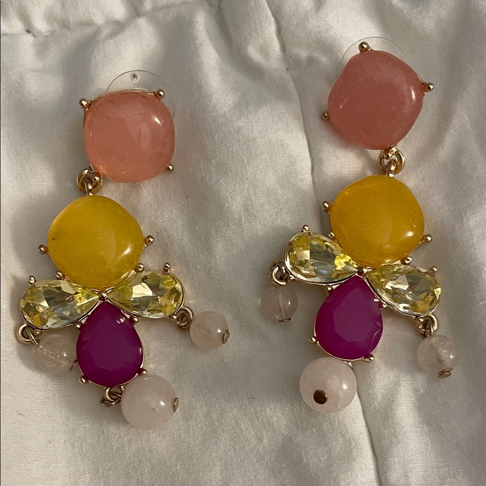 Colorful Statement Earrings